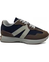 de timbos zapatilla deportiva de hombre kaki 131064 azul