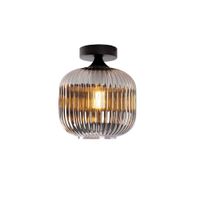 plafon art deco negro cristal ahumado