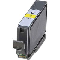 compatible yellow canon pgi-9y ink cartridge replaces canon 1037b001