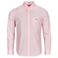 gant camisa manga larga reg classic poplin stripe shirt para hombre