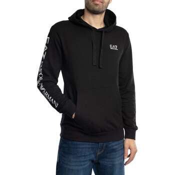 Emporio Armani EA7 Jersey Sudadera con capucha con logo en el pecho para hombre