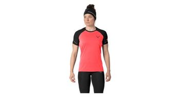 Maillot de manga corta dynafit alpine pro mujer rosa negro