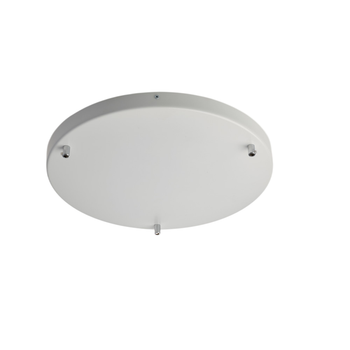 Roseta Roseta Multicable En Hierro Blanco D. 40 Con 3 Agujeros H.3 Ø40 Bl290-pl3-dm40-bco