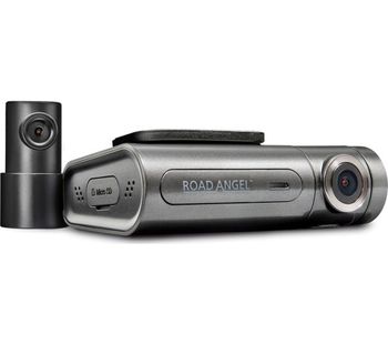 ROAD ANGEL Halo Pro Quad HD Dash Cam - Black & Grey, Black