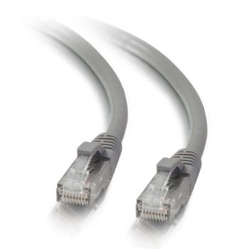 Cable de red C2G Cat5e UTP 2 m gris con funda antienganche