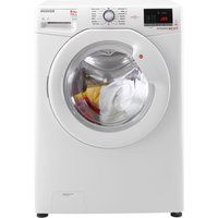 hoover washer dryer wdxoc 485a smart 8 kg  - white white