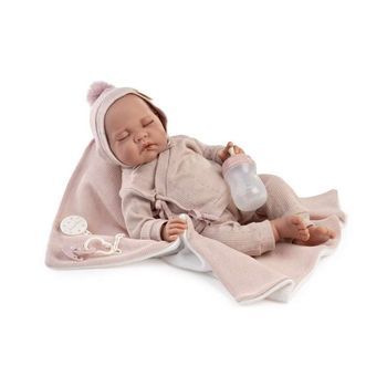 Muñeca Recién Nacida Luna Toquilla Sueños 42cm