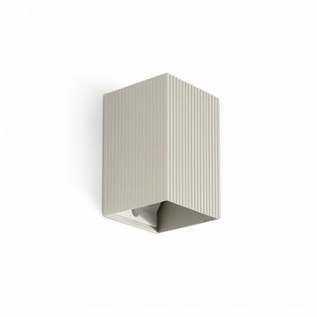 Aplique de pared lune estriado