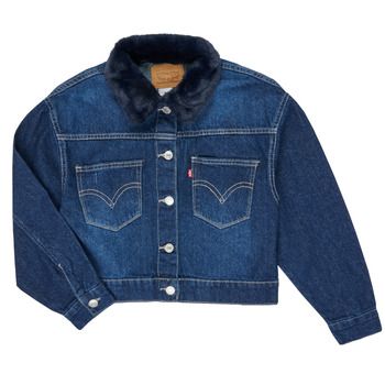 Levis Cazadora vaquera OVERSIZED TRUCKER para niña
