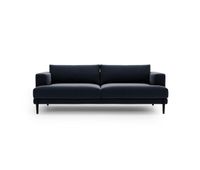 sofa 3 plazas fijo deluxe color azul