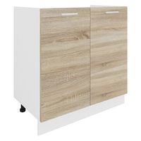 armario de fregadero ancho de cocina 80 cm esilo