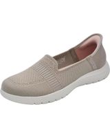 de skechers - zapatos estilo deportivos sin cordones para muje tpe