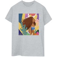 the little mermaid camiseta colourful para mujer