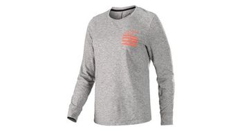 Maillot de manga larga para mujer alpinestars merino gris coral