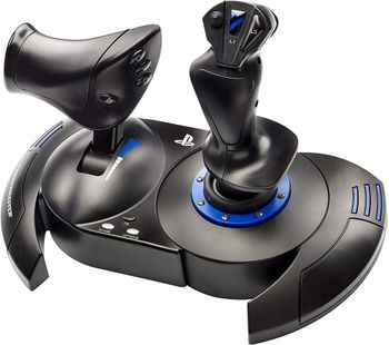 THRUSTMASTER T.Flight Hotas 4 Joystick & Throttle - Black, Black