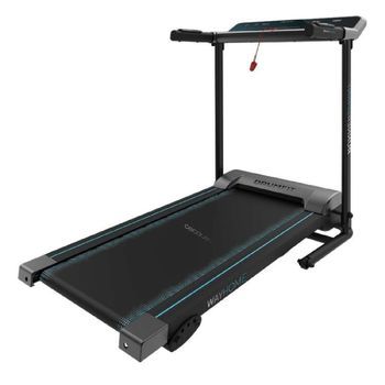 Cinta De Correr Plegable Drumfit Wayhome 1000 Runner Sprint. 600 W, De 1 A 10 Km/h, 12 Programas, Panel De Control Led, Superficie De Carrera De 100x40 Cm, Ruedas Y Soporte Dispositivos