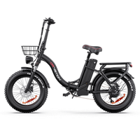bicicleta electrica plegable drvetion ct20 pro max bateria samsung de 48 v y 15 ah motor de 250 w negro