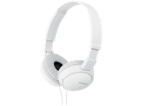 auriculares - sony mdr-zx110 con cable 12 hz- 22khz 98 db de diadema supra-aural blanco