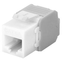 goobay keystone conector rj45 a tia 568ab cat 6a utp blanco