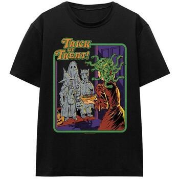 Steven Rhodes Camiseta Trick Or Treat para mujer