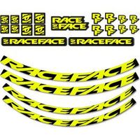 race face kit adhesivos ruedas small yellow