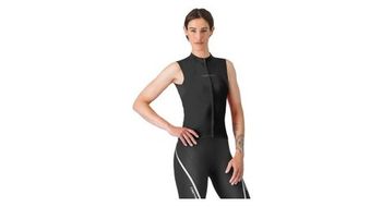 Maillot sin mangas para mujer castelli sole negro