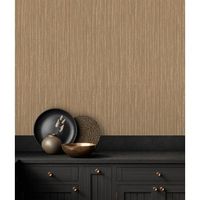 papel pintado vinilico lavable imitando a la tela con pliegues fruncida en relieve - opulent texture 676872 de gaulan - rollo de 10 m x 106 m