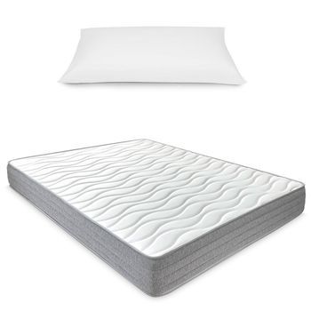 Colchón 90x190 Viscoelástico Nora | Firme, Reversible Y Ergonómico | Incluye Almohada Gratis