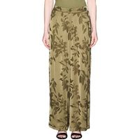 eax pantalon fluido xw002011af21551 para mujer