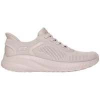 skechers zapatillas zapatilla slip-ins bobs squad chaos beig para mujer
