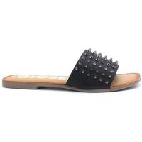 gioseppo sandalias geddes ciabatta borchie black 58384 para mujer