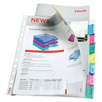 esselte premium fundas separadoras con 8 pestanas