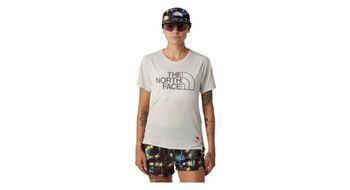Maillot the north face summit high trail mujer manga corta blanco