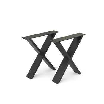 Patas De Mesa  40 X 42 Cm En Forma De X Vicco