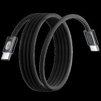 cable usb-c baseus frostcore 100w 2m dual-cooling pd negro