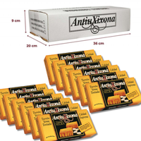 caja de 12 unidades de turron de yema tostada antiu xixona