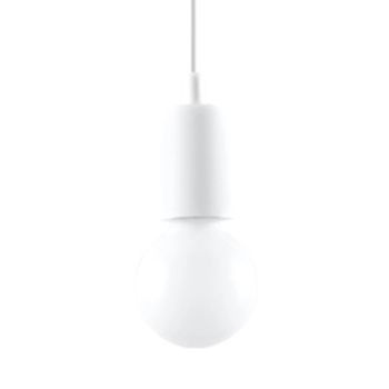 Lámpara colgante tina blanco, 1 luz