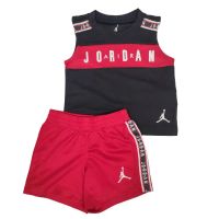 conjunto air jordan jumpman tap pack camiseta y short para bebe