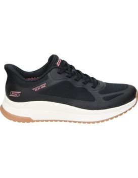Deportiva Skechers Slip-ins Bobs Squad 4 Staple Look Negra 36