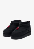 botas nordic low bomb black - negro