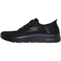 skechers deportivas moda go walk flex - netro para hombre