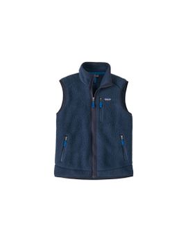 Chaleco Patagonia Retro Pile Vest Hombre New Azul Marino/Azul