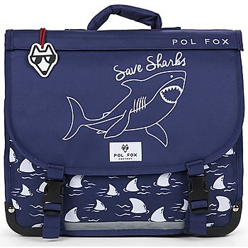 Pol Fox Cartera CARTABLE 38 CM SHARK para niño