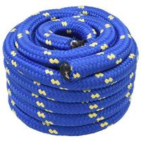 cuerda para barco 5 mm 25 m azul vidaxl