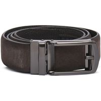 frau cinturon suede moro para hombre