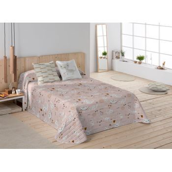 Colcha Bouti Reversible Gatos 4 Panzup Cama 150
