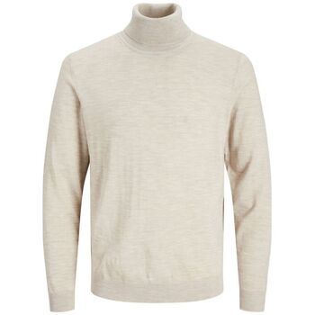Jack & Jones Jersey 12216829 MERINO KNIT ROLL-WINTER TWIG para hombre