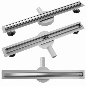 Drenaje Lineal Rea Neo Slim Pro Nickel Brush Inox 70
