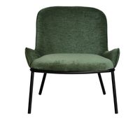 sillon de terciopelo retro salvia