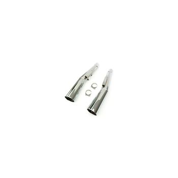 Silenciador de escape Suzuki GSX 750 Marving Master cromo par